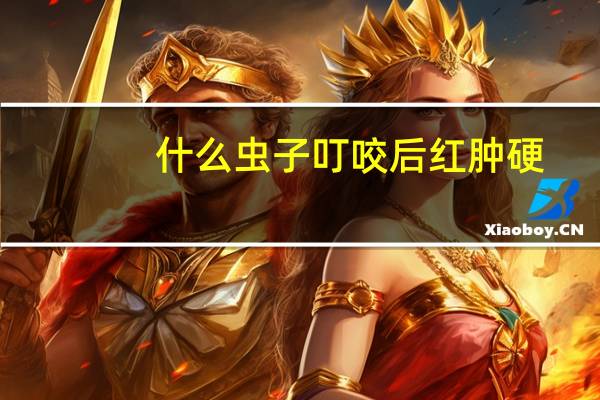什么虫子叮咬后红肿硬（虫子叮咬后红肿有硬块怎么办）