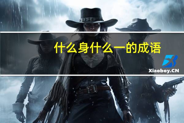 什么身什么一的成语
