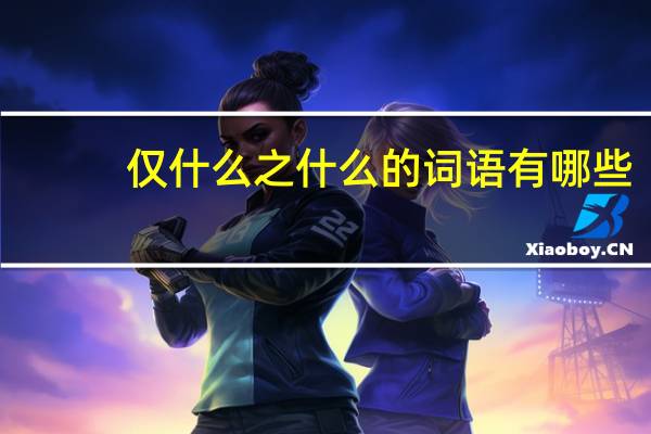 仅什么之什么的词语有哪些?