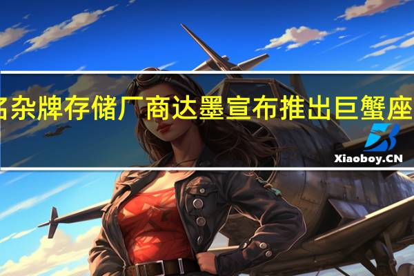 今天知名杂牌存储厂商达墨宣布推出巨蟹座2242尺寸SSD