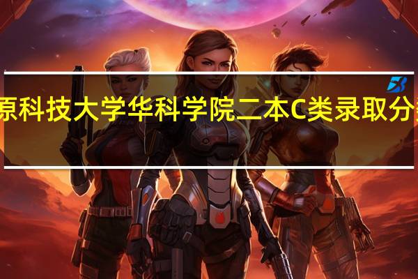 今年太原科技大学华科学院二本C类 录取分数最低是多少