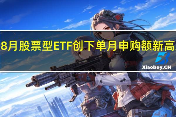 今年8月股票型ETF创下单月申购额新高 总规模创2.27亿历史新高