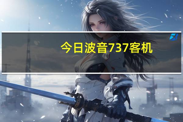 今日波音737客机（波音737的参数）
