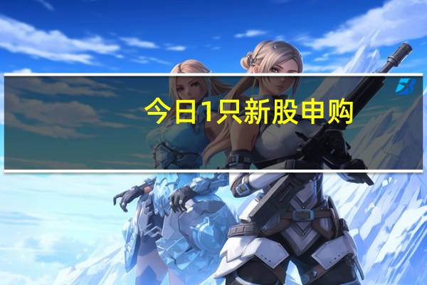 今日1只新股申购：上交所主板金帝股份