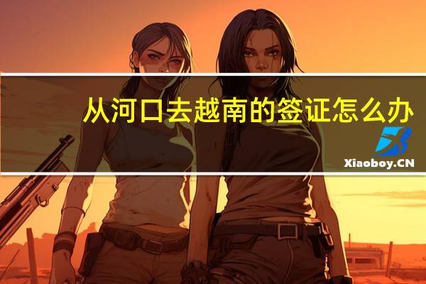 从河口去越南的签证怎么办