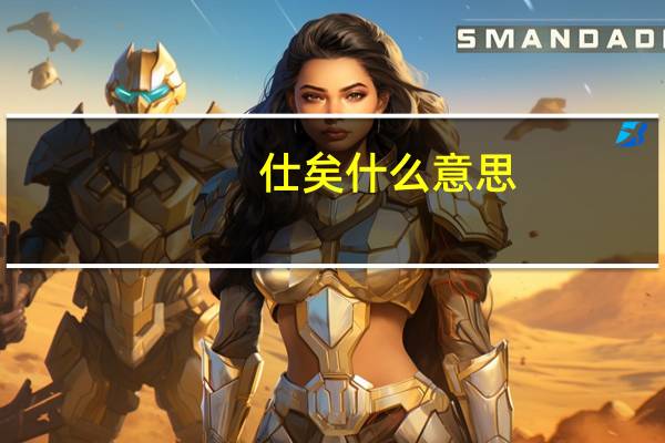 仕矣什么意思