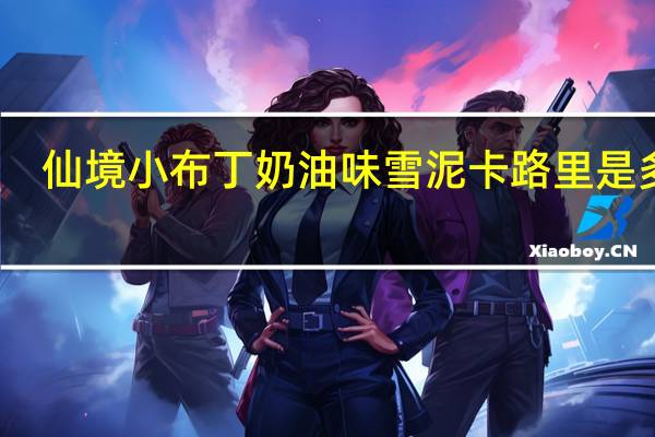 仙境 小布丁奶油味雪泥卡路里是多少