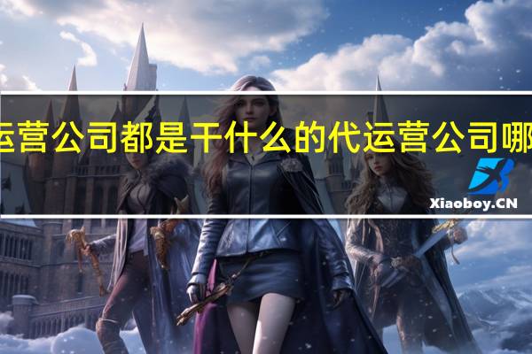 代运营公司都是干什么的 代运营公司哪家好一些