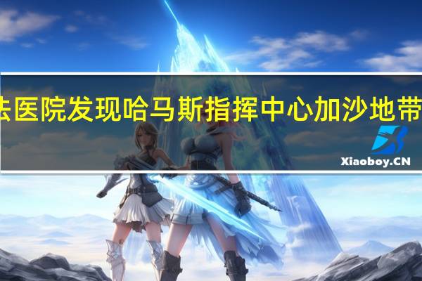 以军称在希法医院发现哈马斯指挥中心加沙地带卫生部门予以否认