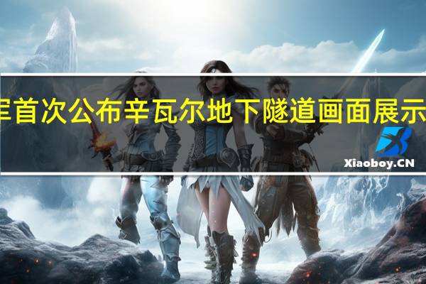以军首次公布辛瓦尔地下隧道画面 展示打击细节