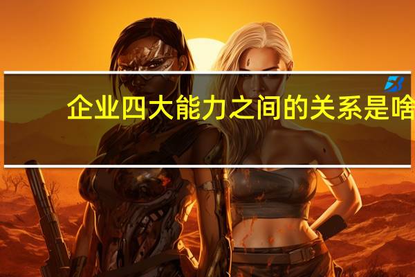 企业四大能力之间的关系是啥