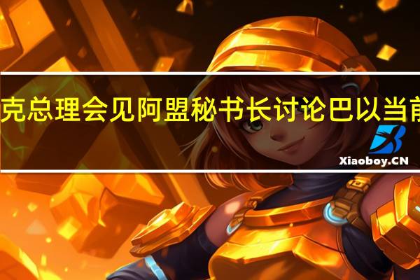 伊拉克总理会见阿盟秘书长 讨论巴以当前局势发展