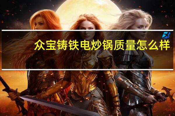 众宝铸铁电炒锅质量怎么样