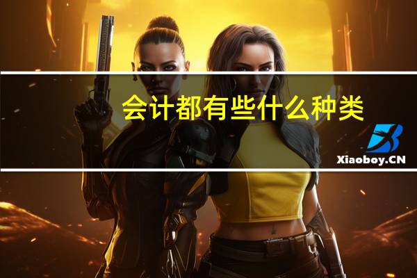 会计都有些什么种类