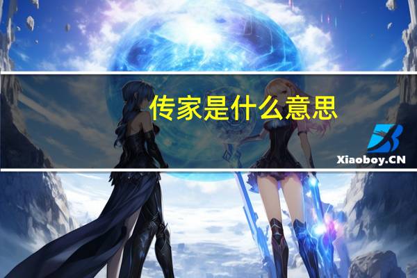 传家是什么意思