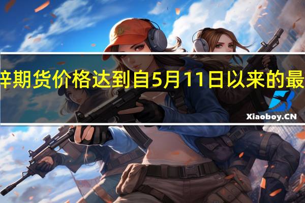 伦敦金属交易所（LME）三个月锌期货价格达到自5月11日以来的最高水平报每吨2600美元上涨4.7%