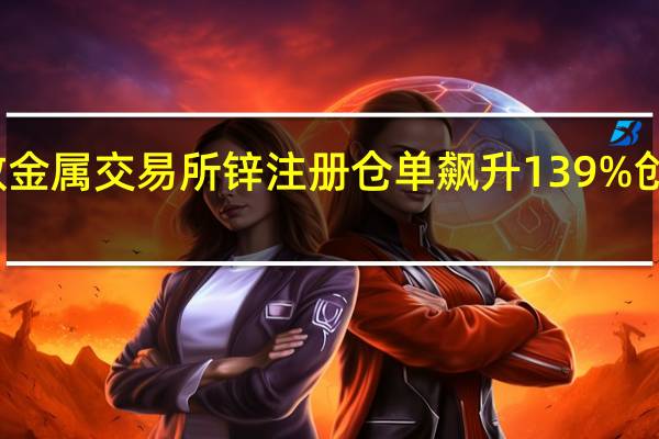 伦敦金属交易所（LME）锌注册仓单飙升139%创历史新高