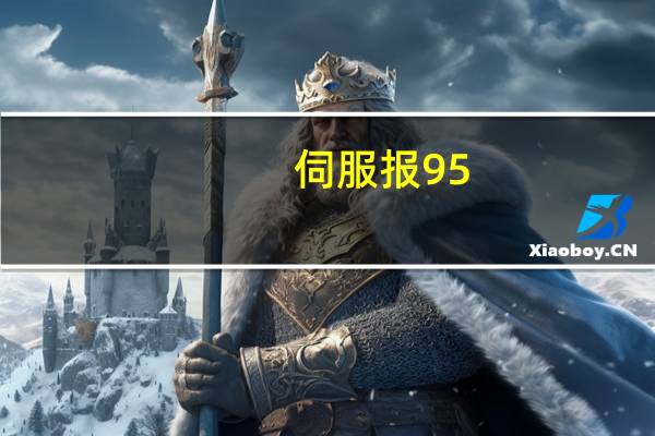 伺服报95.2是什么