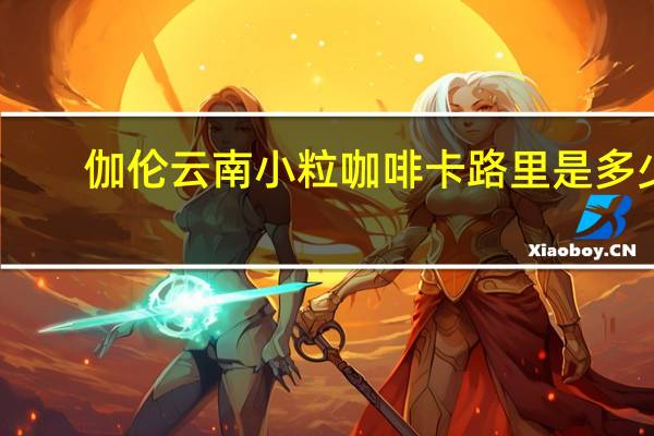 伽伦 云南小粒咖啡卡路里是多少