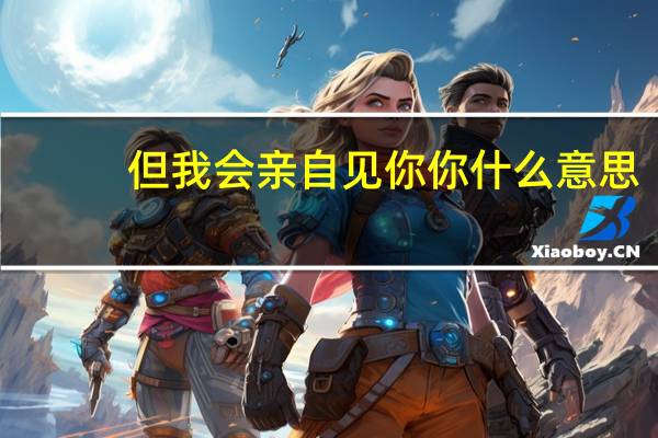 但我会亲自见你你什么意思？
