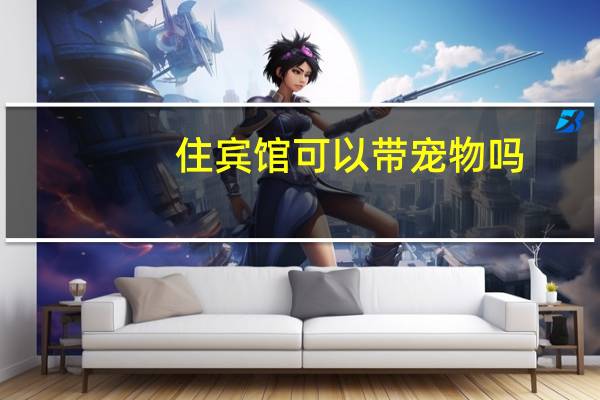 住宾馆可以带宠物吗