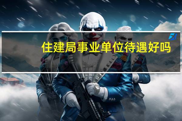 住建局事业单位待遇好吗