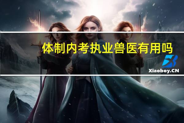 体制内考执业兽医有用吗