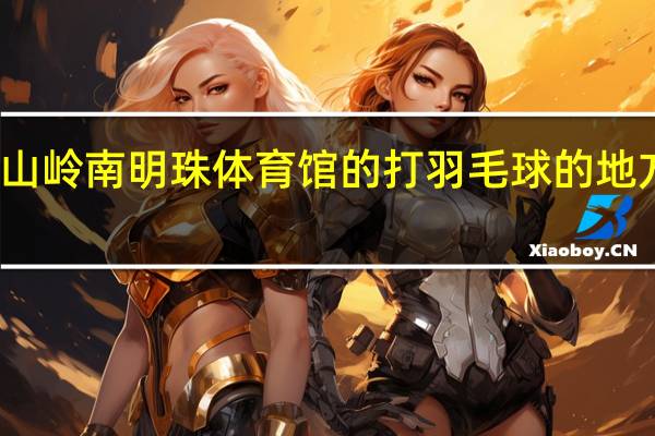 佛山岭南明珠体育馆的打羽毛球的地方在哪儿