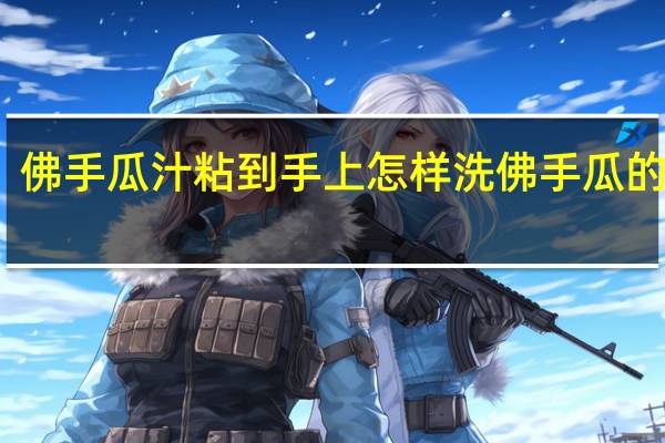 佛手瓜汁粘到手上怎样洗 佛手瓜的简介