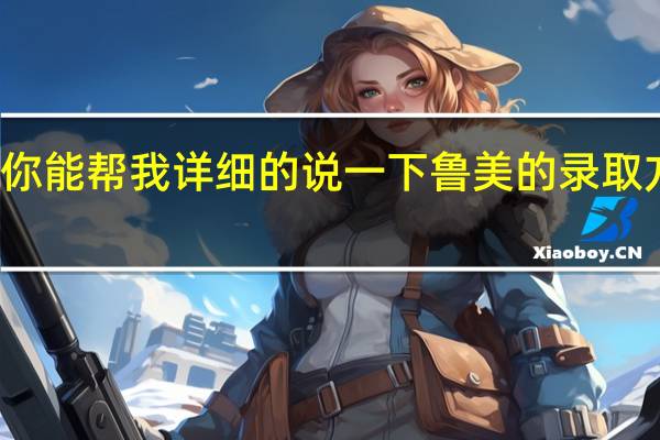 你能帮我详细的说一下鲁美的录取方式吗