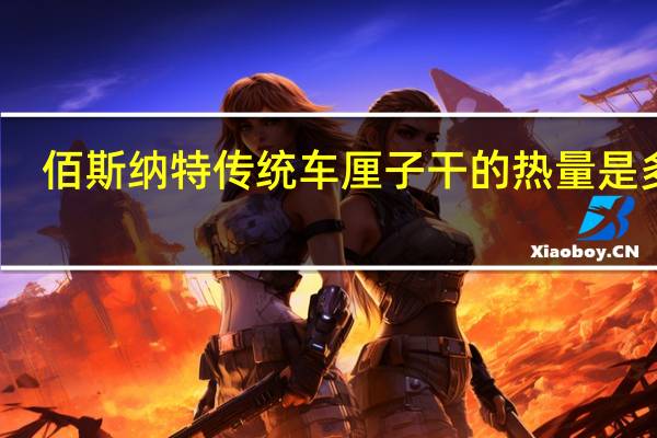 佰斯纳特 传统车厘子干的热量是多少