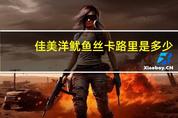 佳美洋 鱿鱼丝卡路里是多少