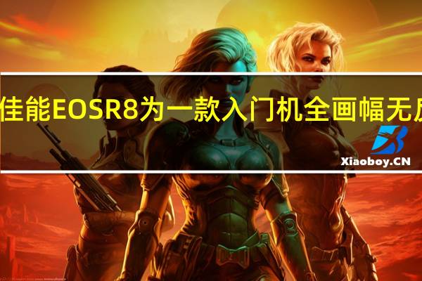 佳能EOSR8为一款入门机全画幅无反相机