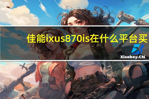 佳能ixus 870is在什么平台买（佳能ixus870）