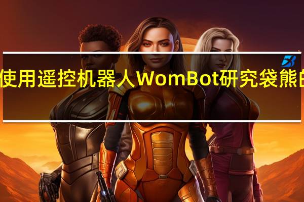 使用遥控机器人WomBot研究袋熊的洞穴