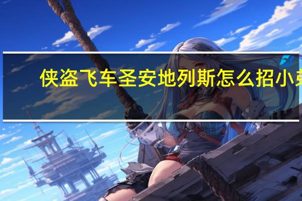 侠盗飞车圣安地列斯怎么招小弟?(侠盗飞车圣安地列斯秘籍招小弟)