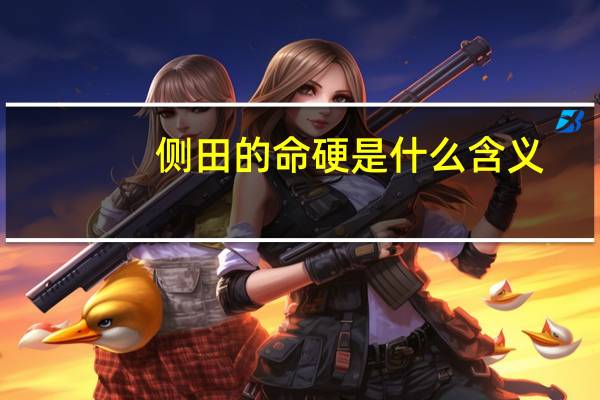 侧田的命硬是什么含义
