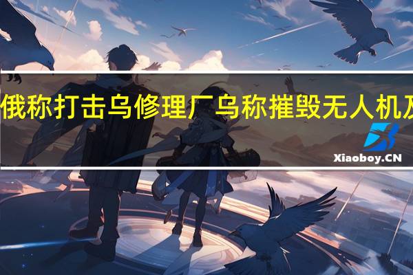 俄称打击乌修理厂 乌称摧毁无人机及导弹