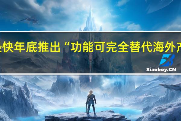 俄罗斯或最快年底推出“功能可完全替代海外产品”的国产手机