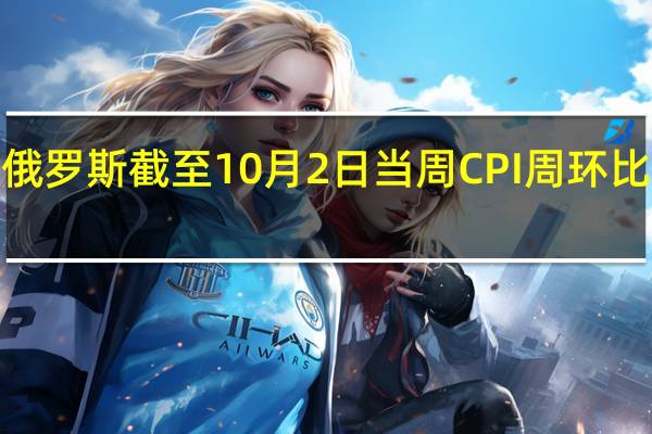 俄罗斯截至10月2日当周CPI周环比增长0.21%