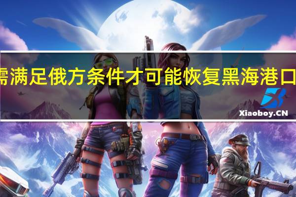 俄罗斯称需满足俄方条件才可能恢复黑海港口农产品外运协议