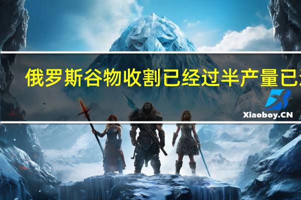 俄罗斯谷物收割已经过半 产量已达1.05亿吨