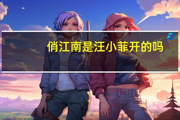 俏江南是汪小菲开的吗