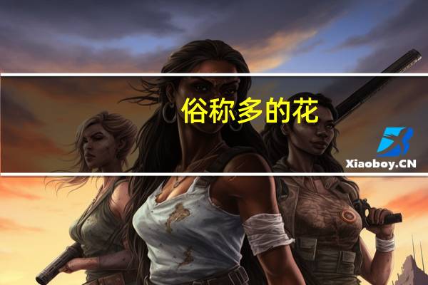 俗称多的花