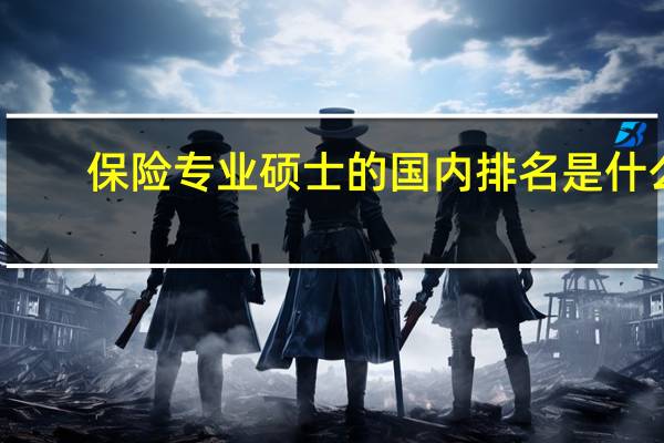 保险专业硕士的国内排名是什么