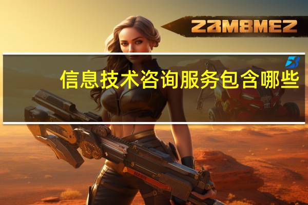 信息技术咨询服务包含哪些