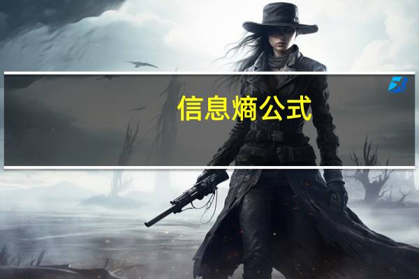 信息熵公式（信息熵）