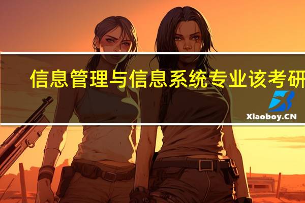 信息管理与信息系统专业该考研吗，是不是比较冷门