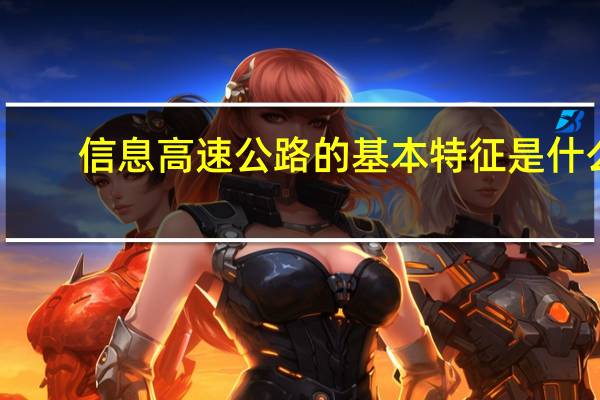 信息高速公路的基本特征是什么（信息高速公路）