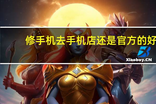 修手机去手机店还是官方的好